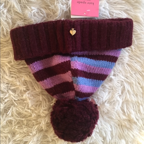 Kate Spade New York Heritage Stripe Beanie Hat - Picture 9 of 10
